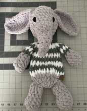 Handmade Crochet Ellie the Elephant Lovey/Snuggler