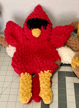 Handmade Gracie the Cardinal Lovey/Snuggler