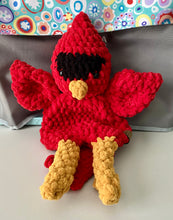 Handmade Gracie the Cardinal Lovey/Snuggler