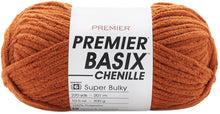 Premier Yarns Basix Chenille Yarn-Rust