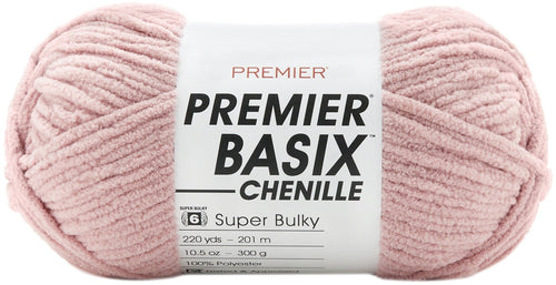 Premier Yarns Basix Chenille Yarn-Blush