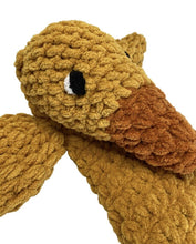 Handmade Duck Snuggler Plushie Lovey Baby Shower Gift Duckie Security Blanket